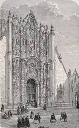 El Sagrario Metropolitano, Mexico City, from 